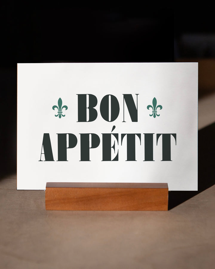 Bon Appetit - Tabletop Print