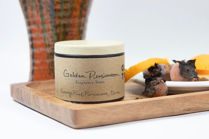 Golden Persimmon Candle