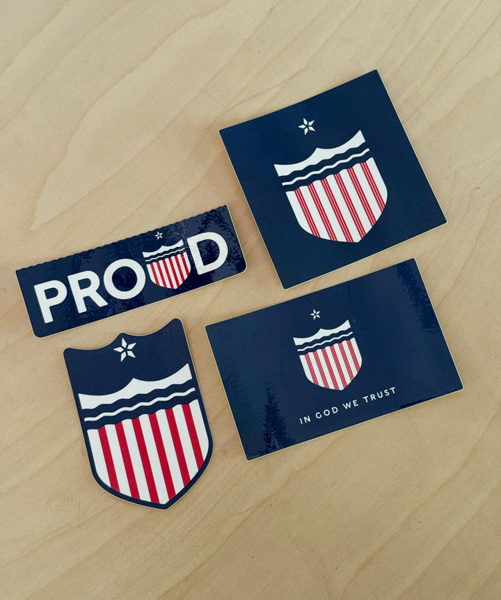 Great River Flag Sticker Pack