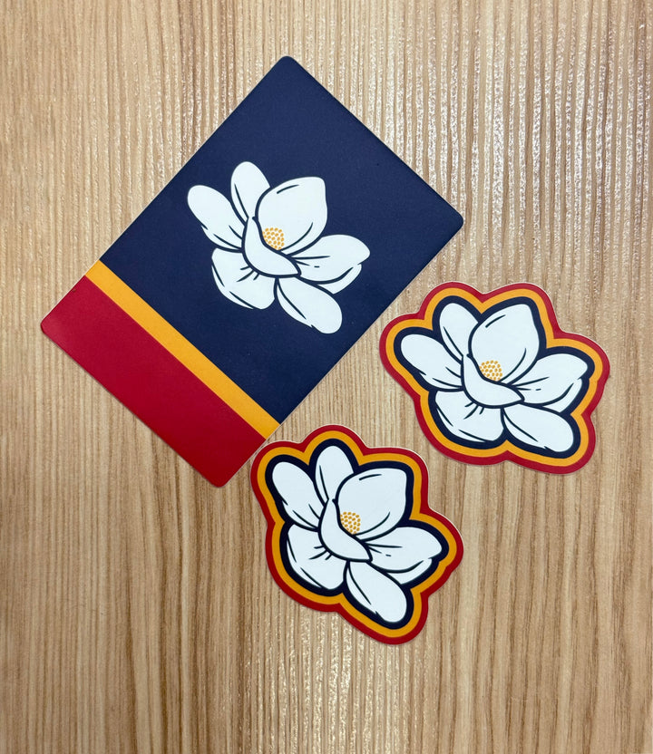 In God We Trust Flag Sticker Duo