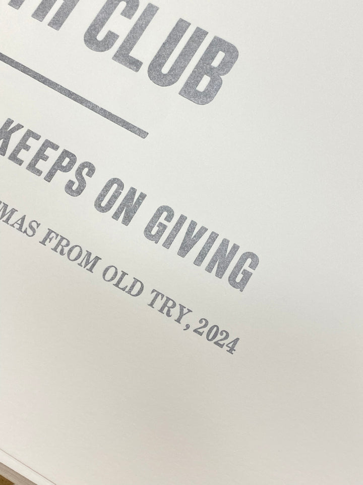 The 2024 Old Try Christmas Print