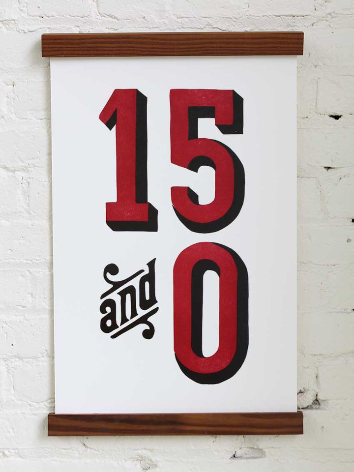 Fifteen and 0 Dawgs