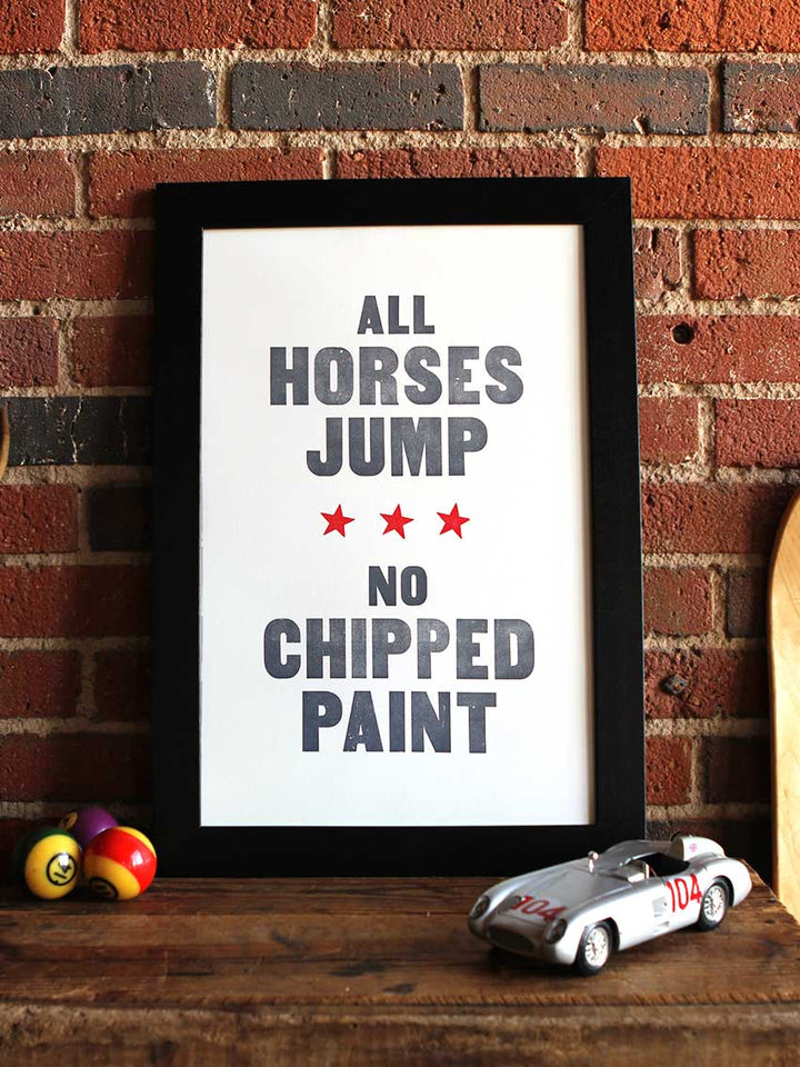 All Horses Jump - Old Try