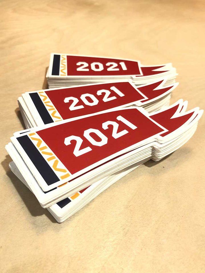 2021 - Brave Year Sticker