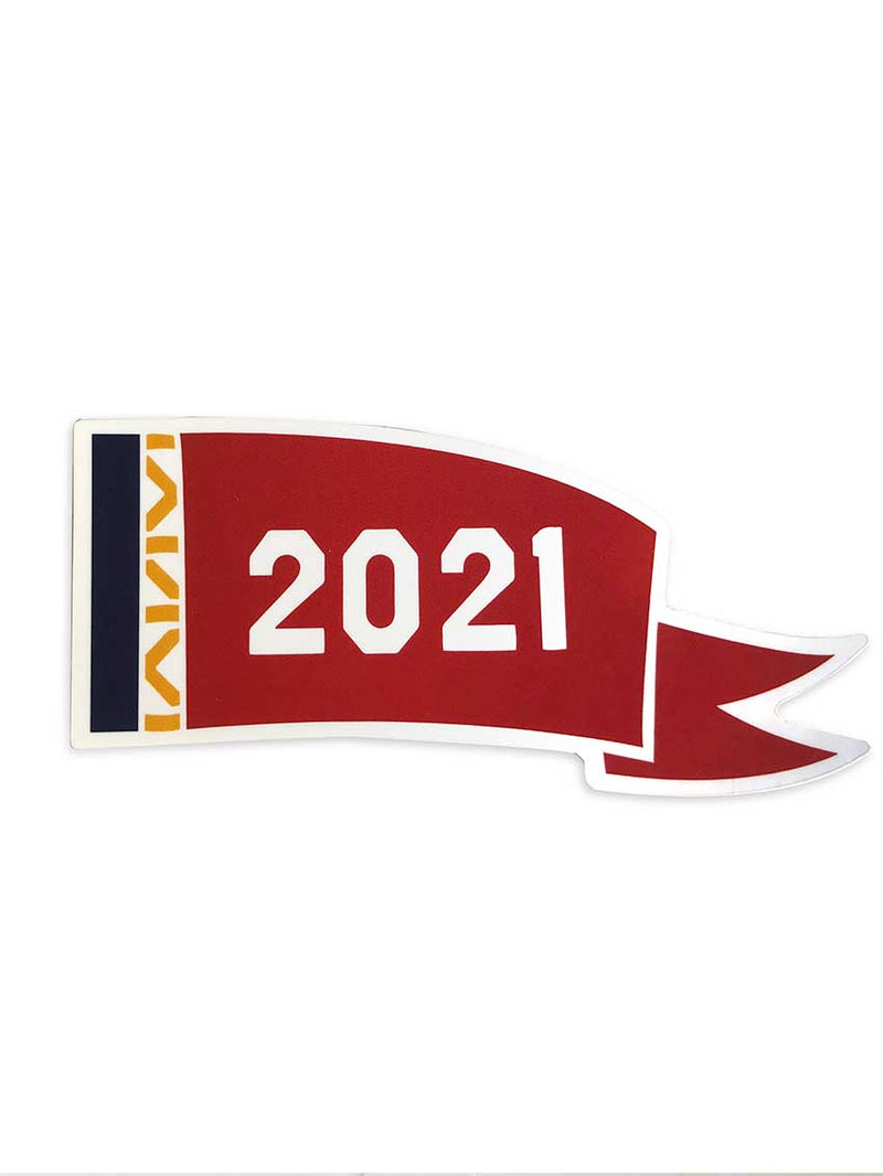 2021 - Brave Year Sticker