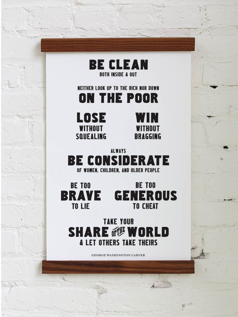 Eight Rules To Live By