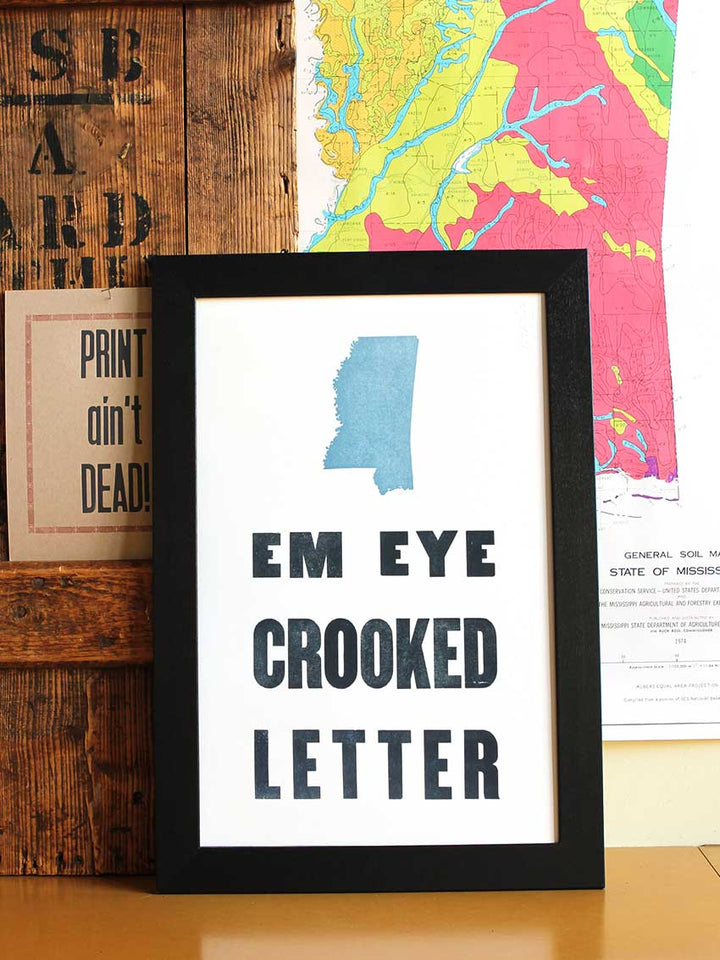 Em Eye Crooked Letter - Old Try