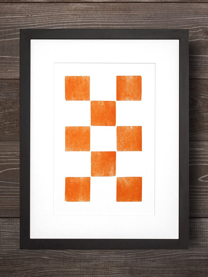 Eight Orange Squares - Old Try