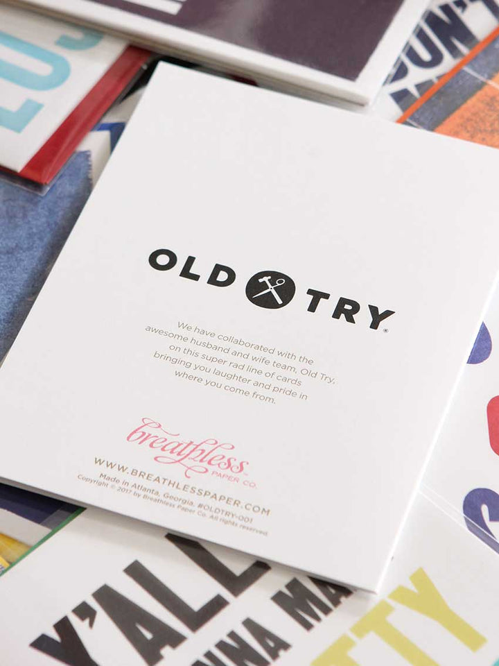 This Place Is Home Card - Old Try