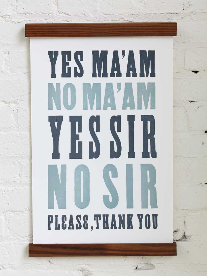 Manners, No. 1