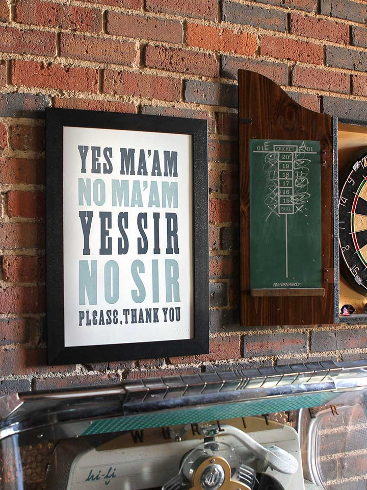 Manners, No. 1