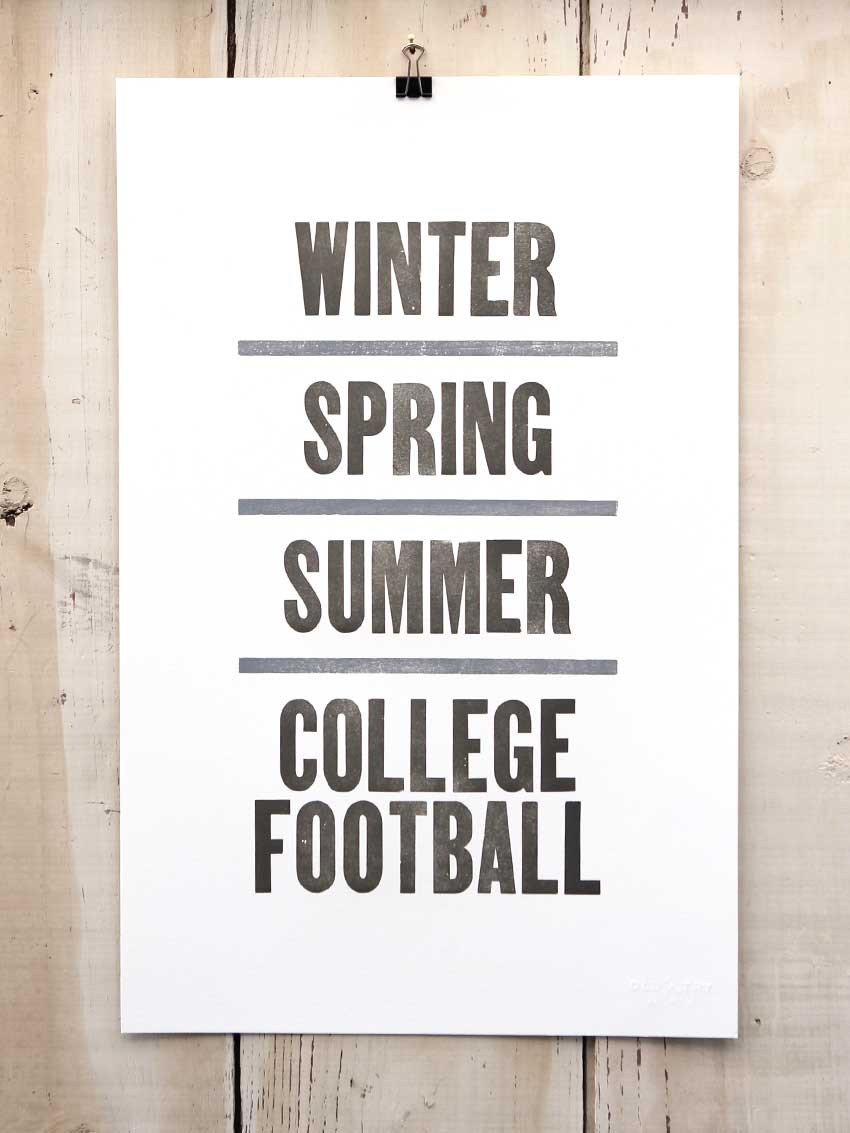 College Football Season - Old Try