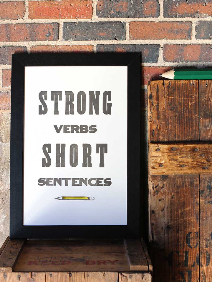 Strong Verbs - Old Try