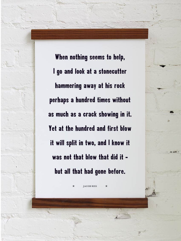 The Stonecutter Credo - Old Try