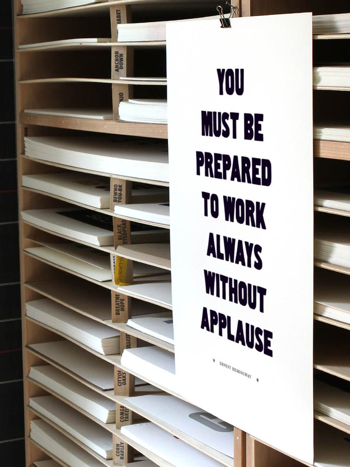 Work Without Applause - Old Try