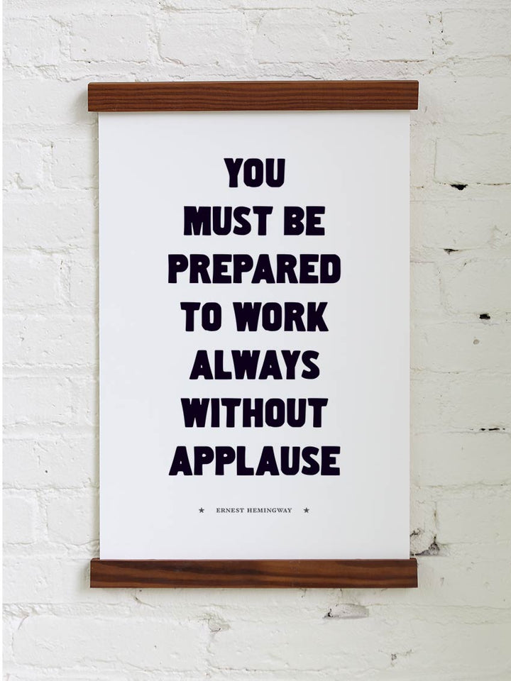 Work Without Applause - Old Try