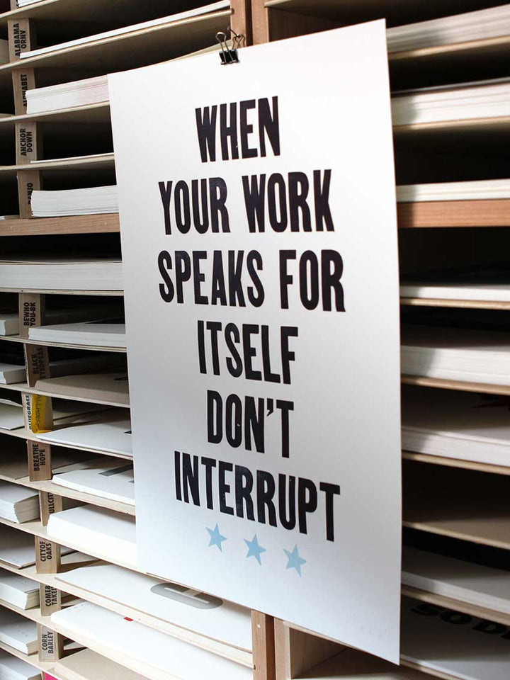 Work Speaks - Old Try