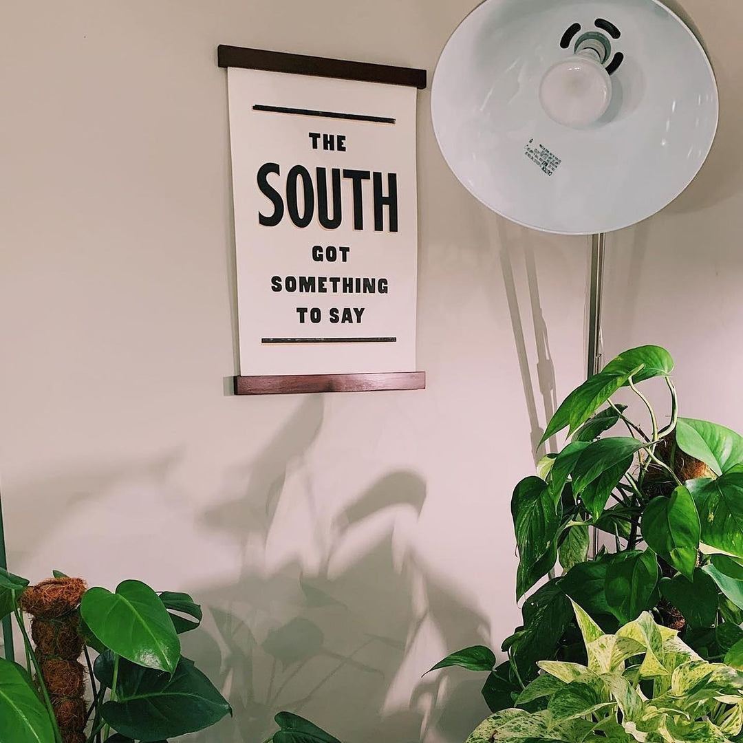 Prints (and plants) going home.