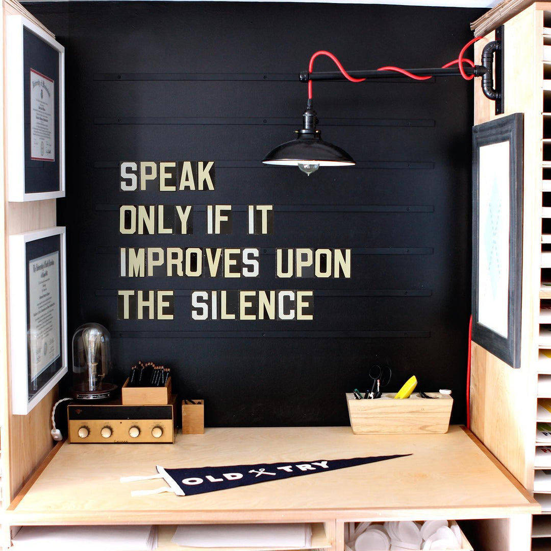 Letterboard Fridays.