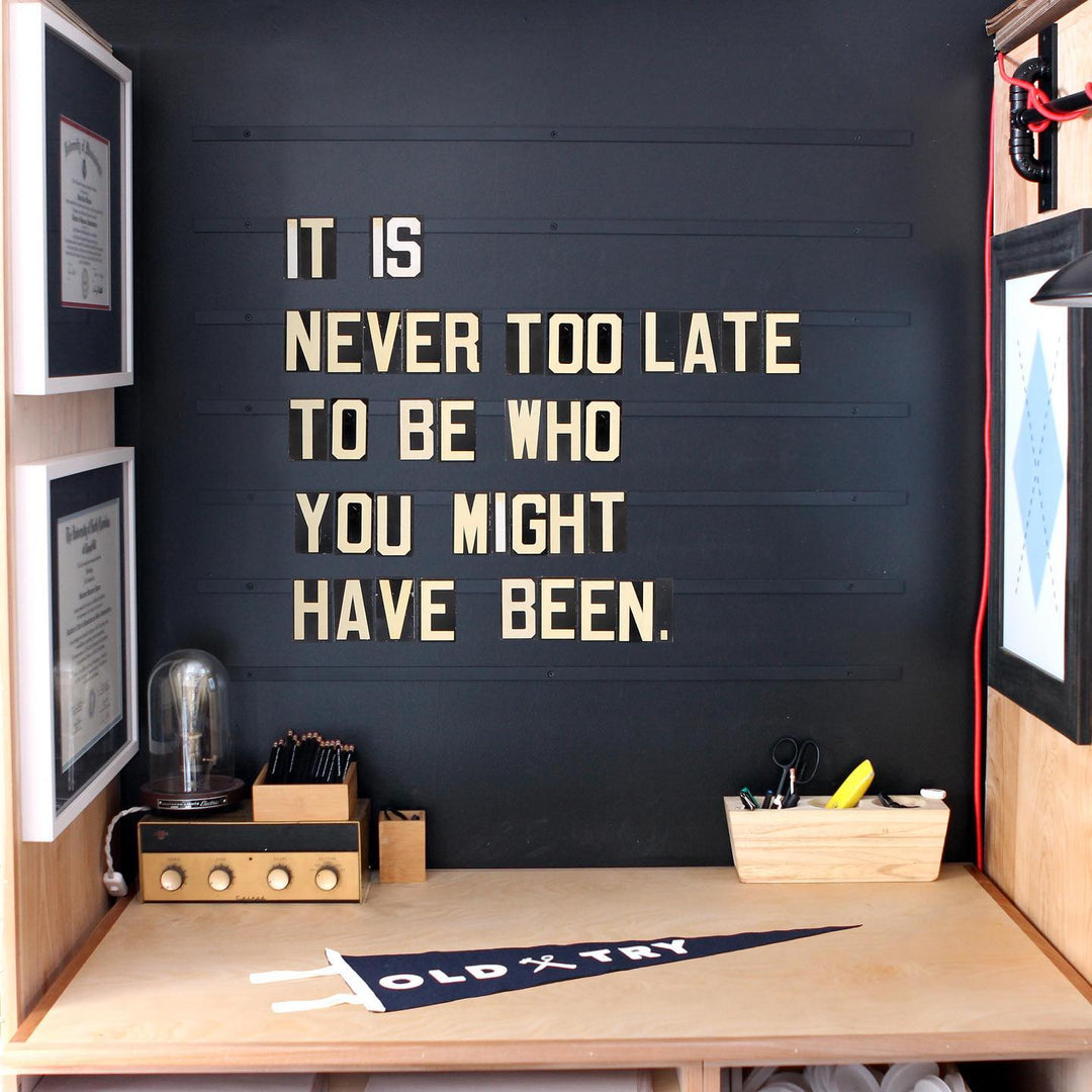 Letterboard Friday.