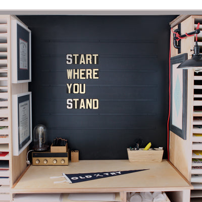 Start Where You Stand