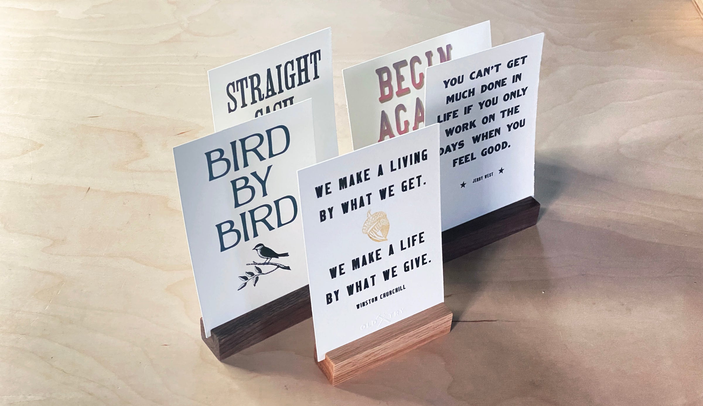 Tabletop Prints – Old Try