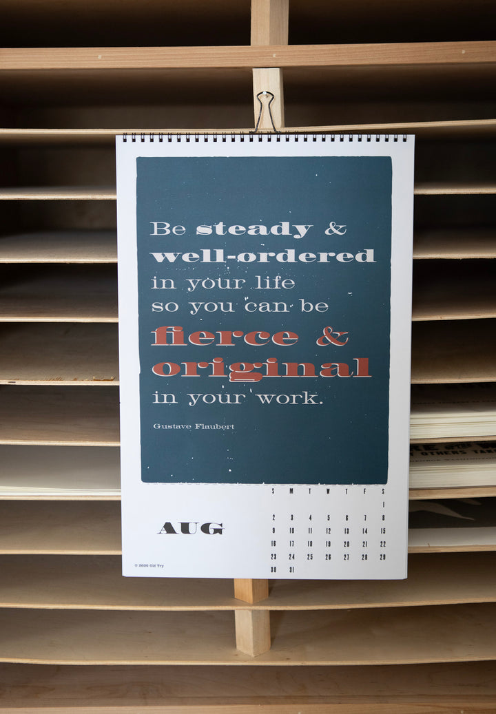 2026 Good Words Calendar