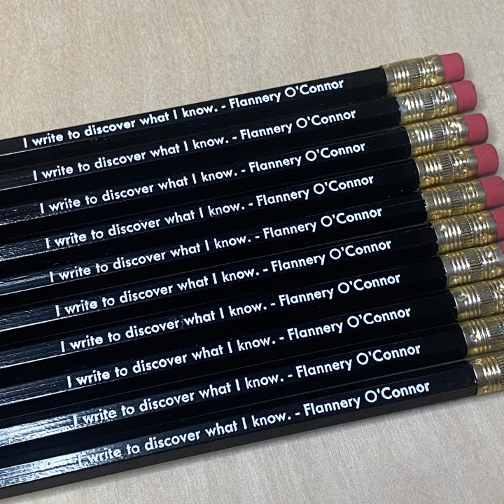 Write to Know Pencils