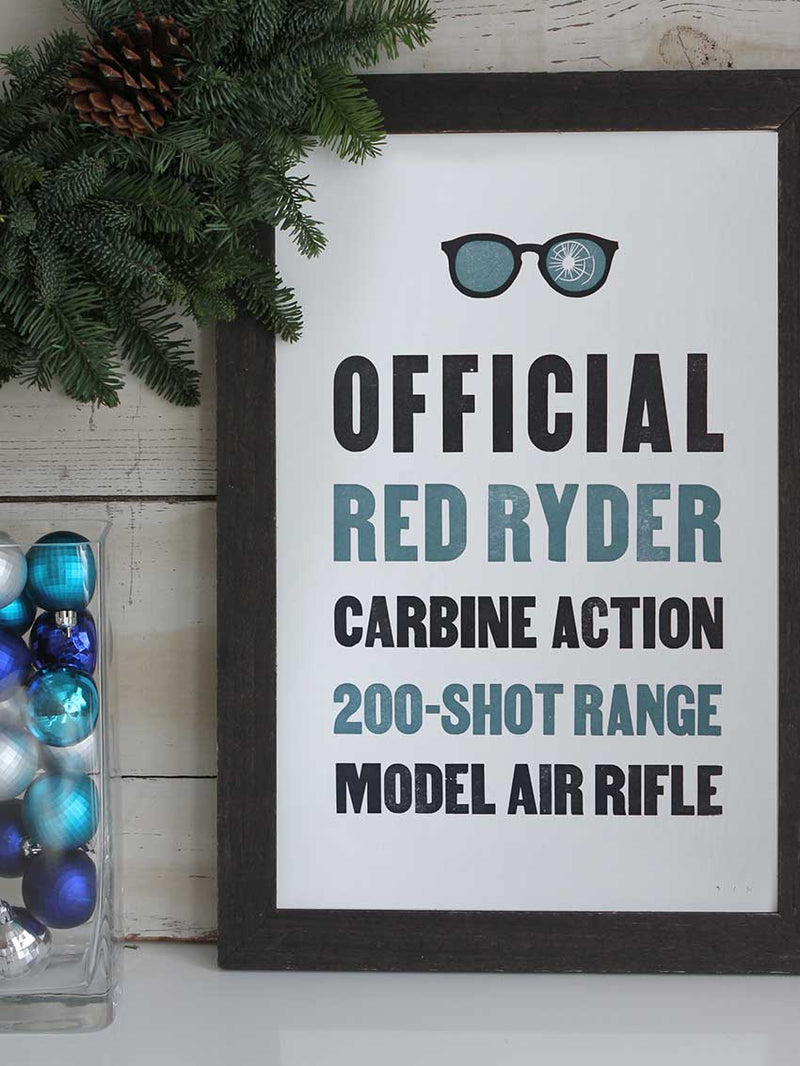 The Christmas Story - Red Ryder Christmas Print