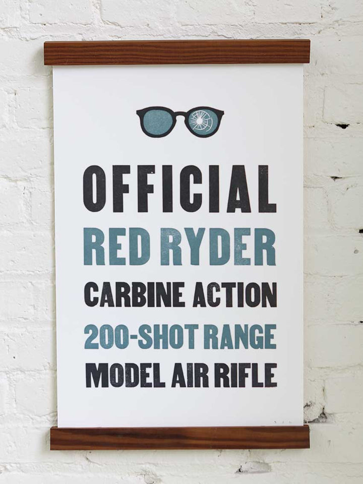 The Christmas Story - Red Ryder Christmas Print