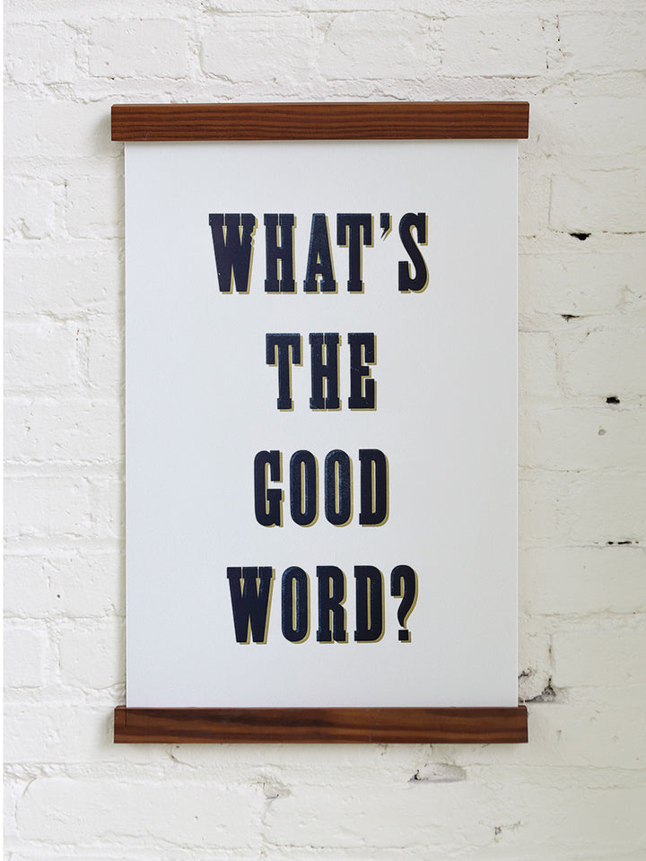 What's the Good Word