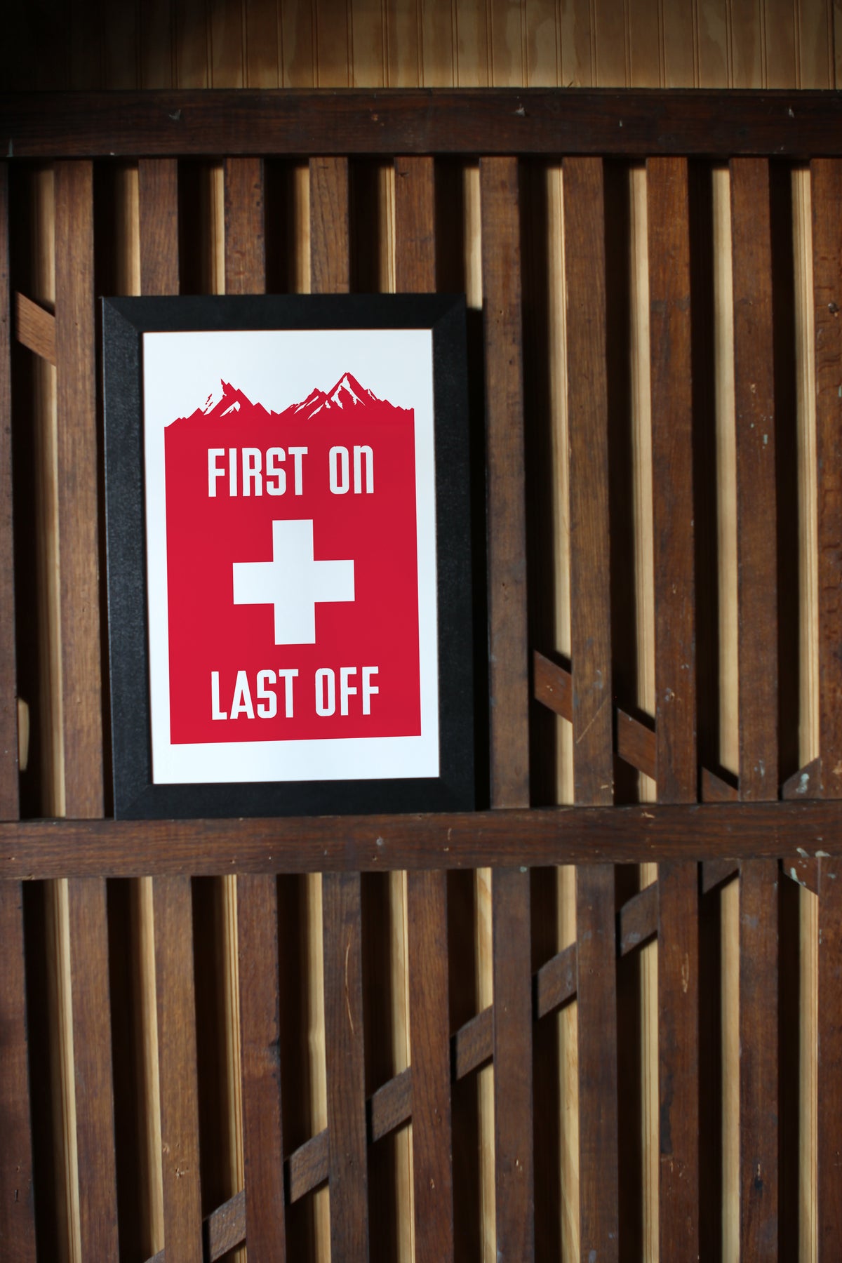 First On Last Off – Old Try