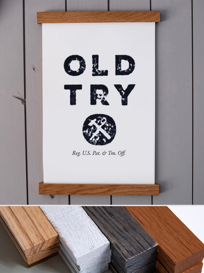 Merry & Bright | White Christmas 2023 Old Try Christmas Print