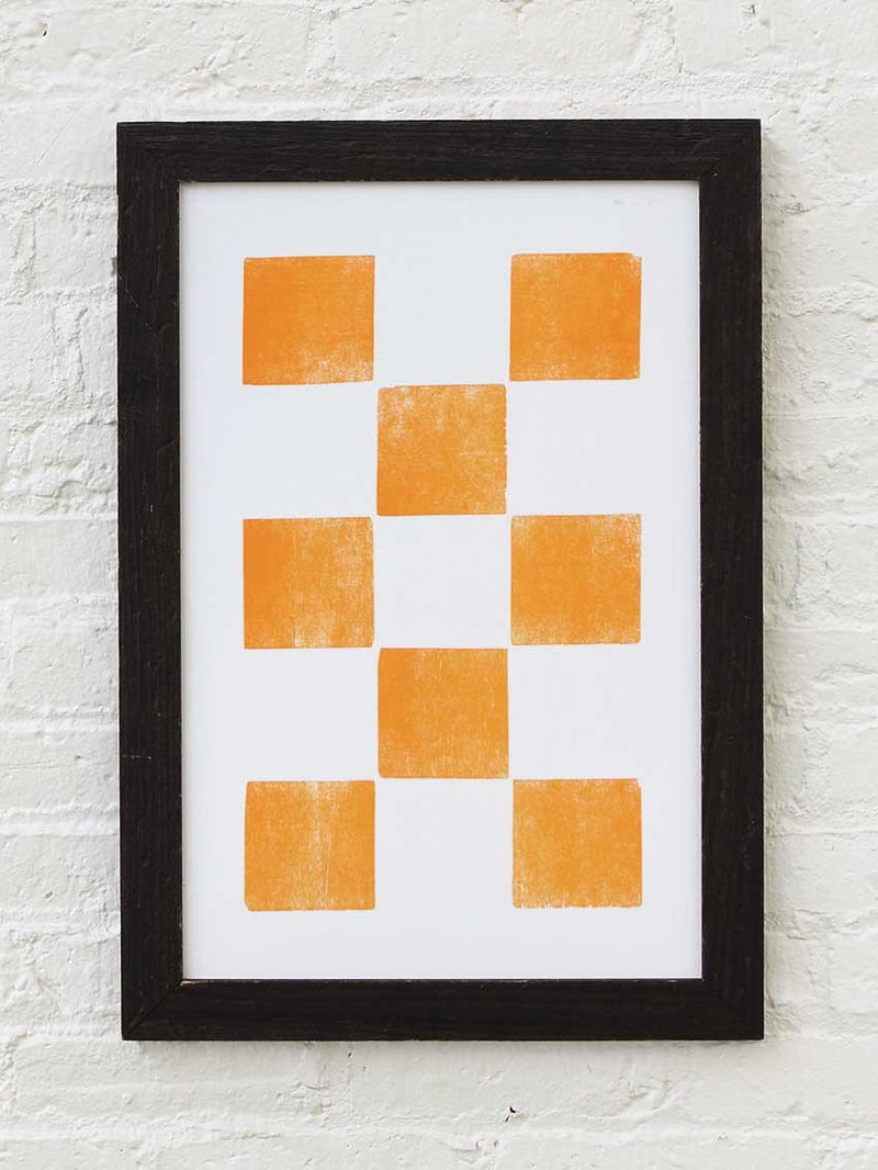 Eight Orange Squares - Old Try