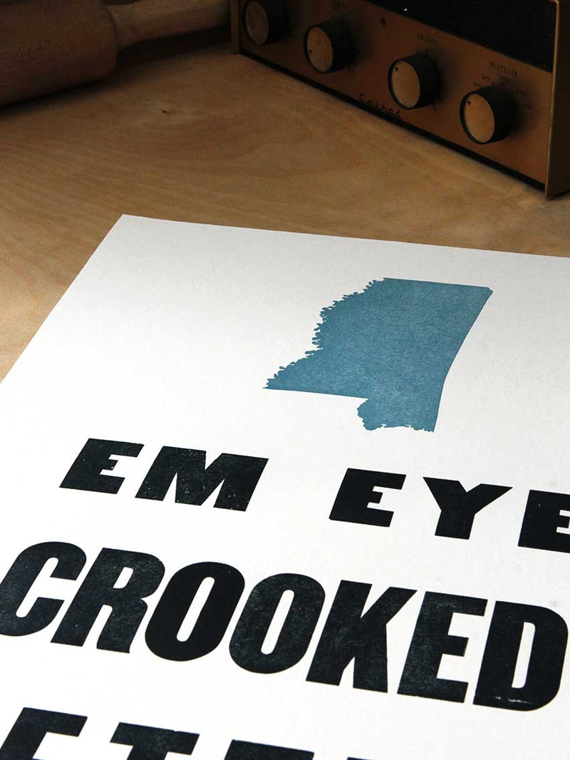 Em Eye Crooked Letter - Old Try