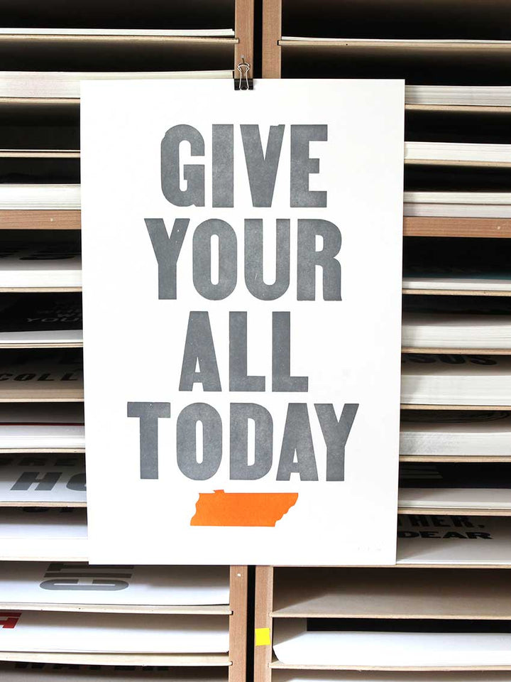 Give Your All Today - Old Try