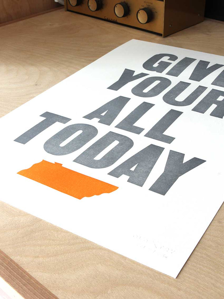 Give Your All Today - Old Try