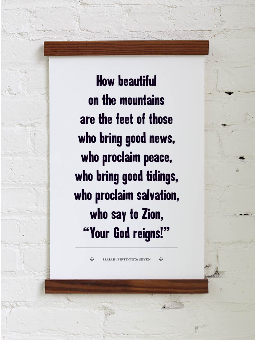 Isaiah 52:07 - Old Try