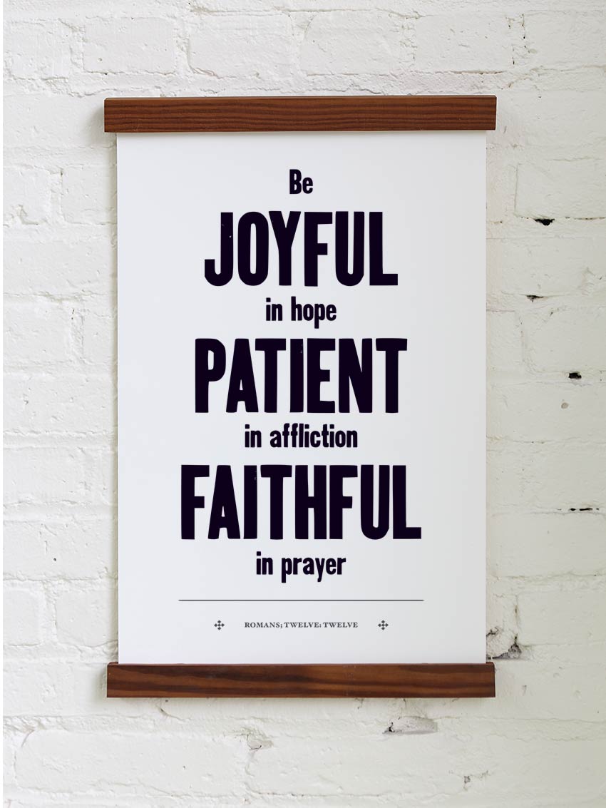 Romans 12:12 - Old Try