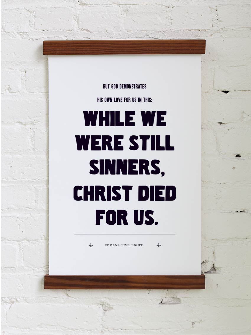 Romans 5:08 - Old Try