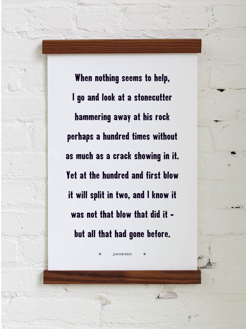 The Stonecutter Credo - Old Try