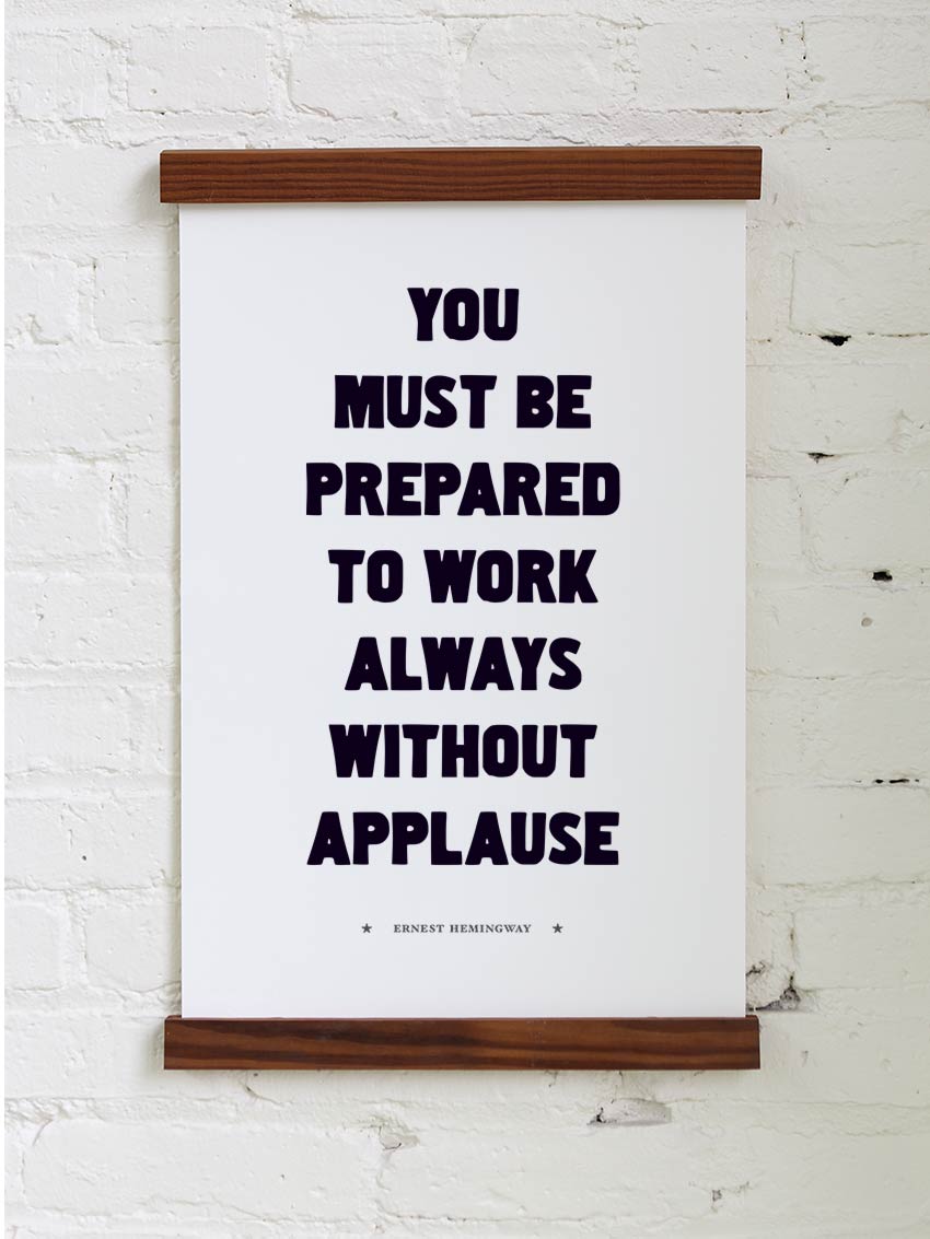 Work Without Applause - Old Try