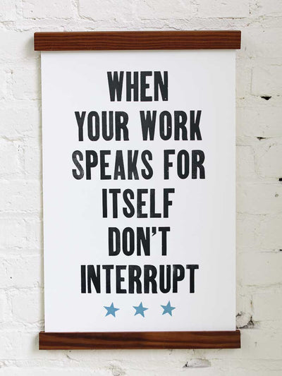 Work Speaks - Old Try